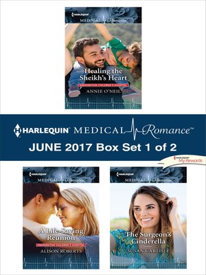 cover image of Harlequin Medical Romance June 2017, Box Set 1 of 2